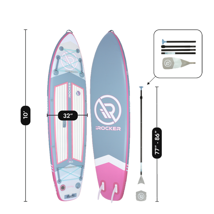 IROCKER ALL AROUND 10' ULTRA™ Paddle Board | Shop Now