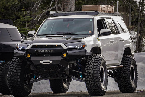 King Off Road Shocks 4Runner Plateado