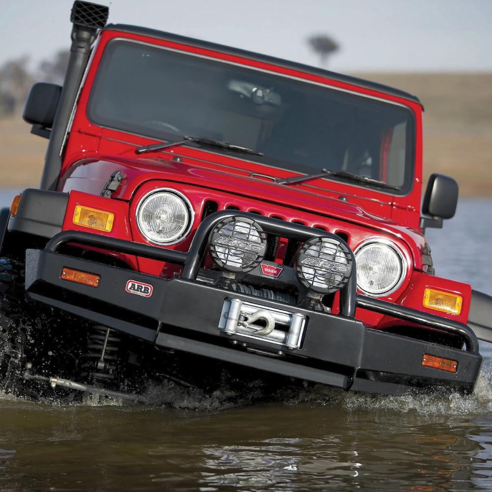 Deluxe Winch Front Bumper For Jeep Wrangler TJ 2003-2006 ARB 3450070 –  Mudify