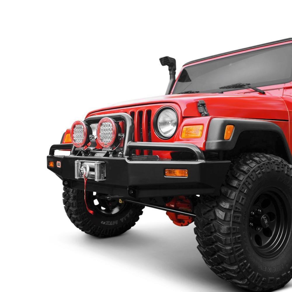 Deluxe Winch Front Bumper For Jeep Wrangler TJ 2003-2006 ARB 3450070 –  Mudify