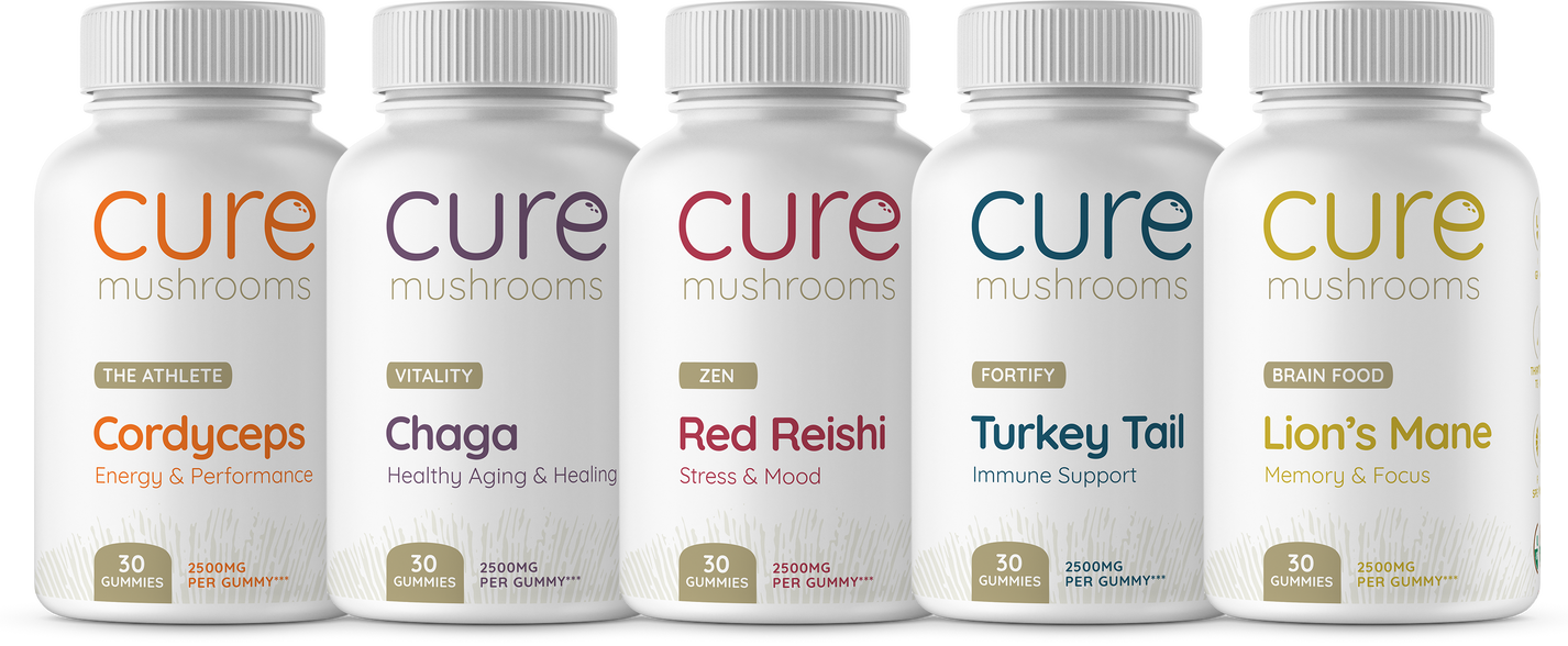 The Full Set Pack Mushroom Gummies Bundle Cure Mushrooms 6202