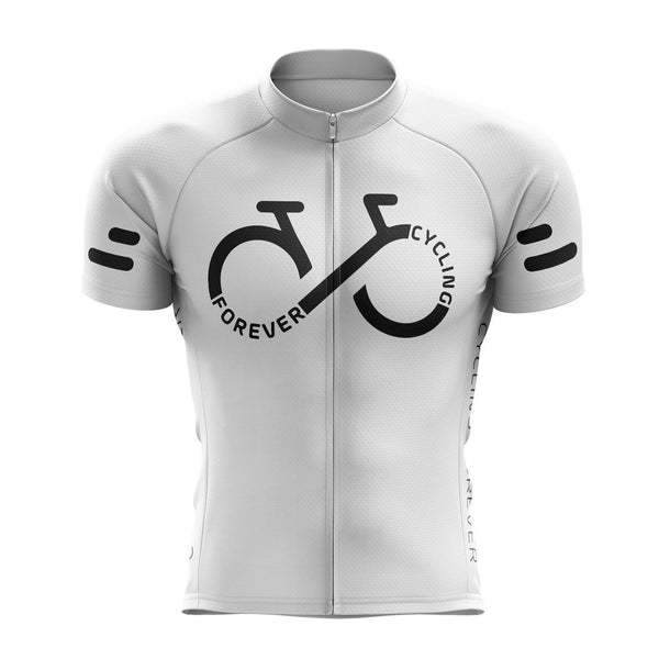 men-s-cycling-forever-jersey-best-cycling-clothing-xxs-white ...