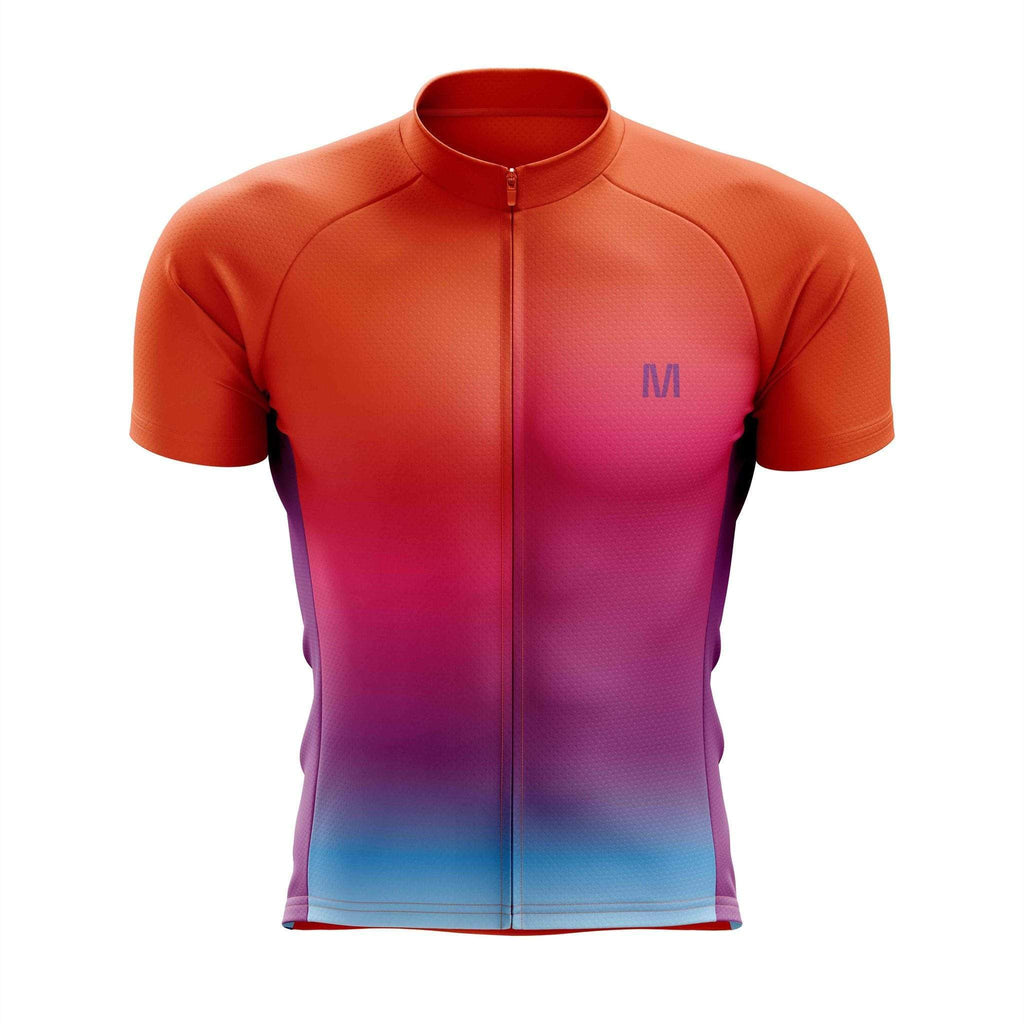 orange bike jersey mens