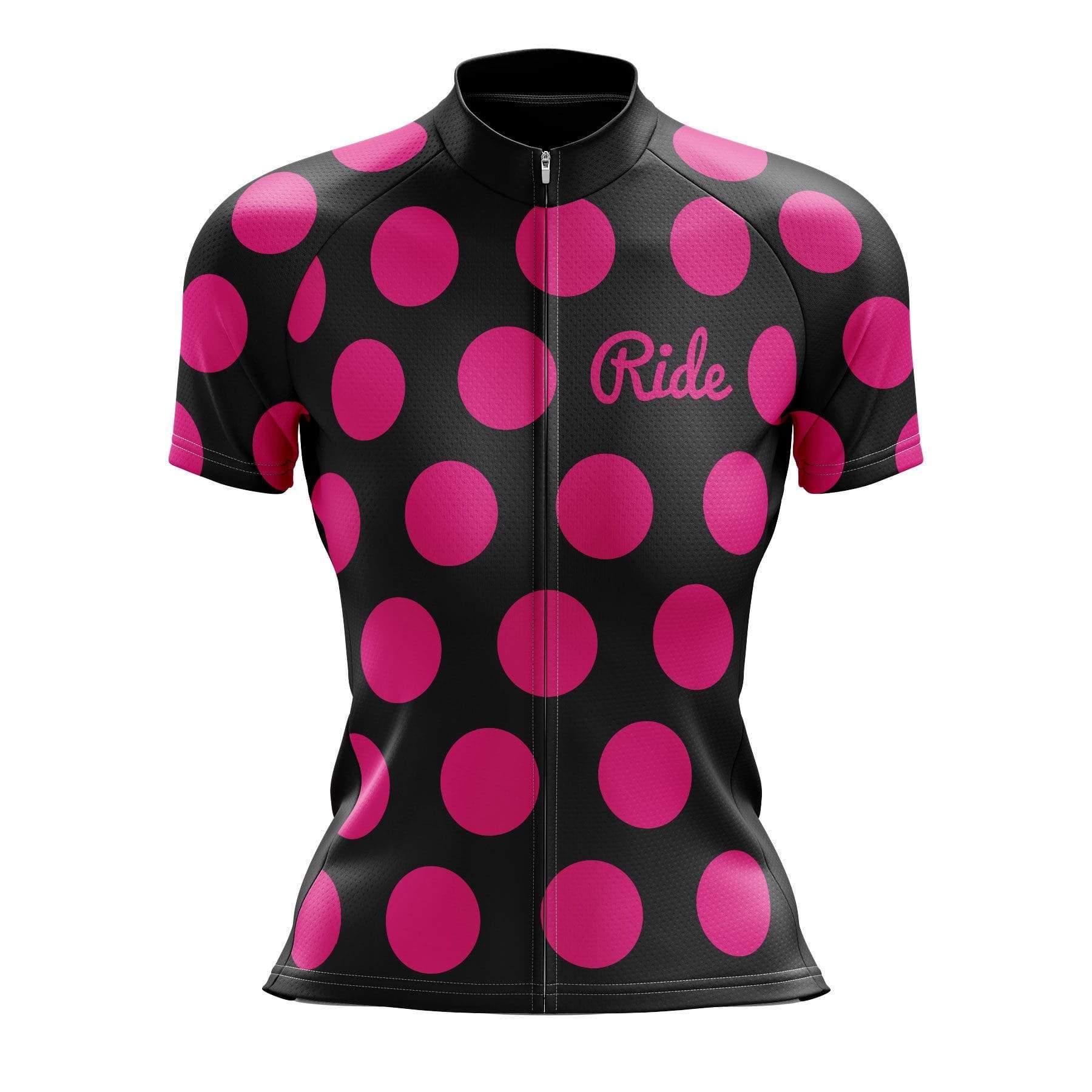 polka dot cycling shorts