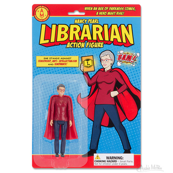 Librarian Action Figure Package