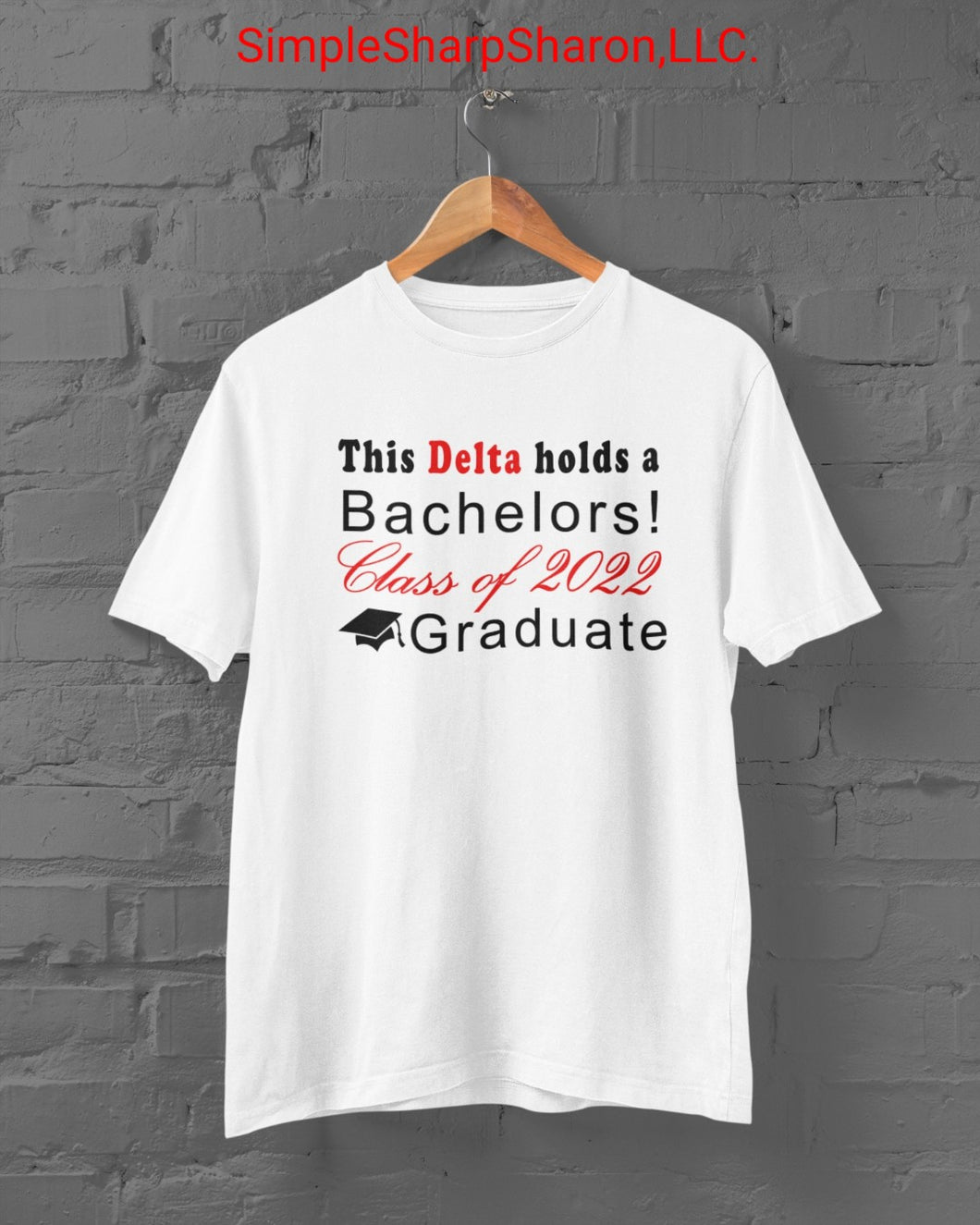 Delta Bachelors Graduate Tee