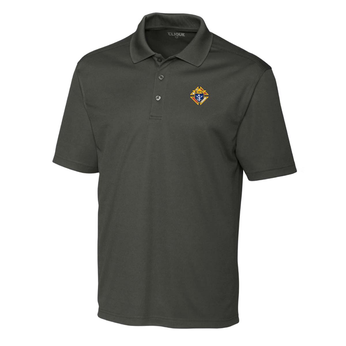 Clique Spin Pique Polo - Full Color Emblem - Knights Gear USA product image