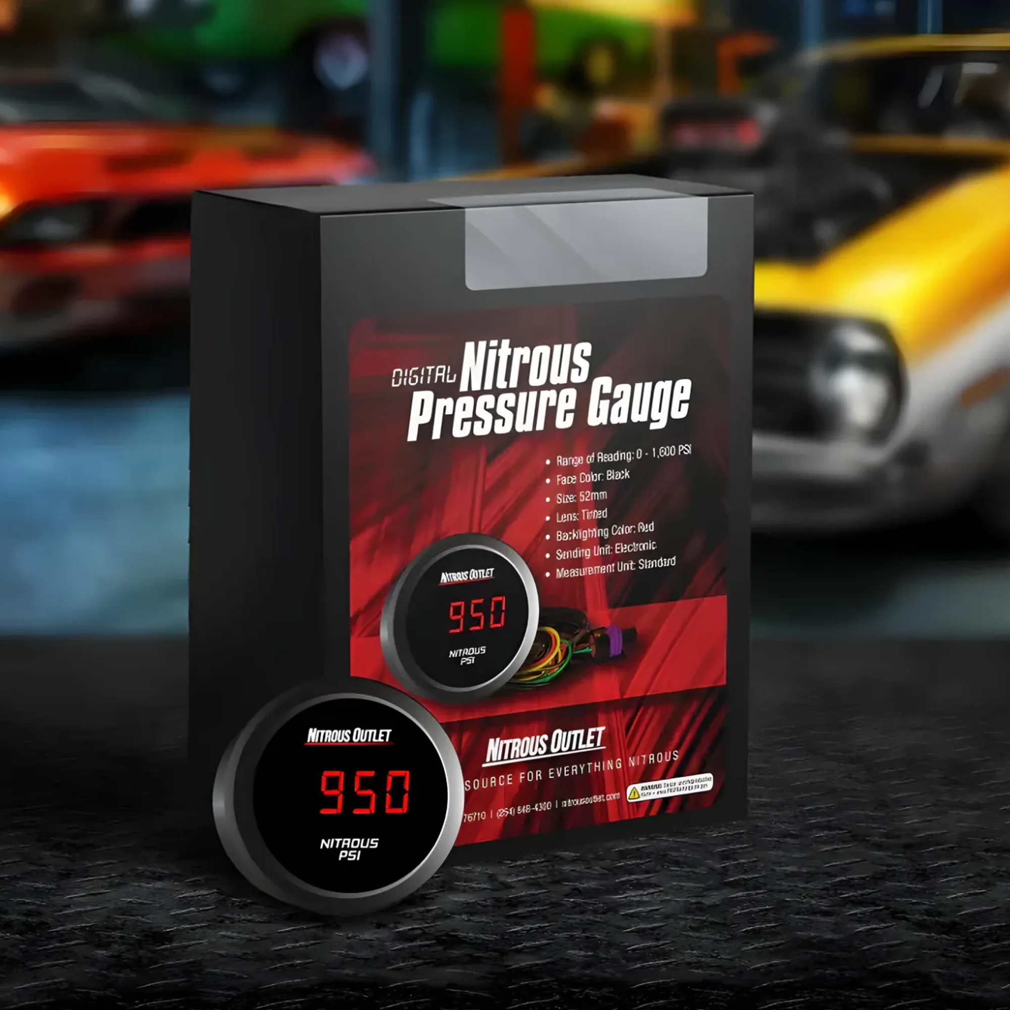 Nitrous Outlet Digital Nitrous Pressure Gauge - Nitrous Outlet product image