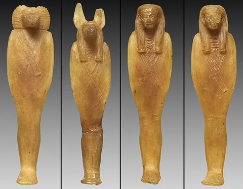 beeswax Egyptian sculptures 