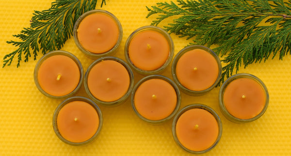 Tea Light Beeswax Candles