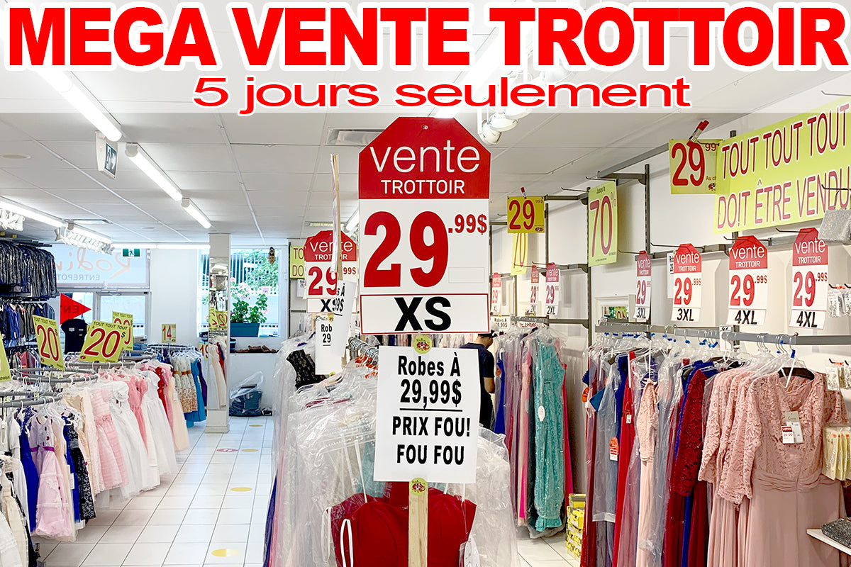 mega vente trottoir