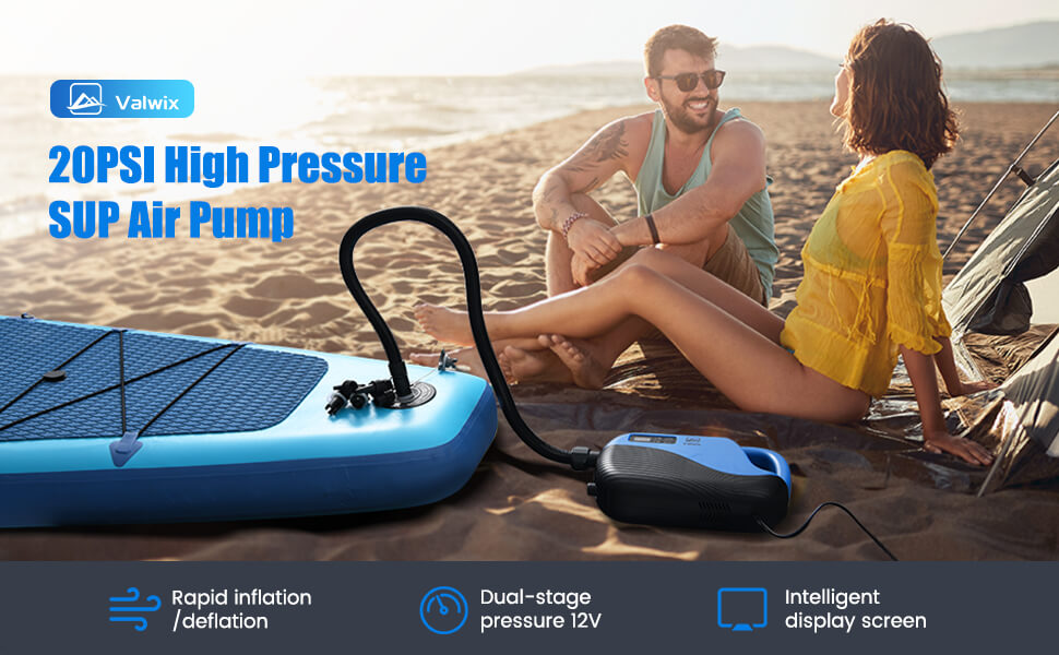 Dual Stages Inflation/Deflation Electric Air Pump 20 PSI – VALWIX