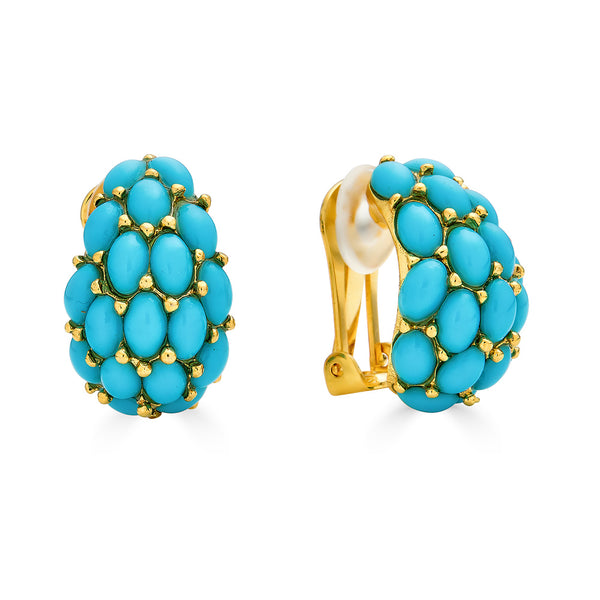Earrings by Kenneth Jay Lane and more at HAUTEheadquarters.com