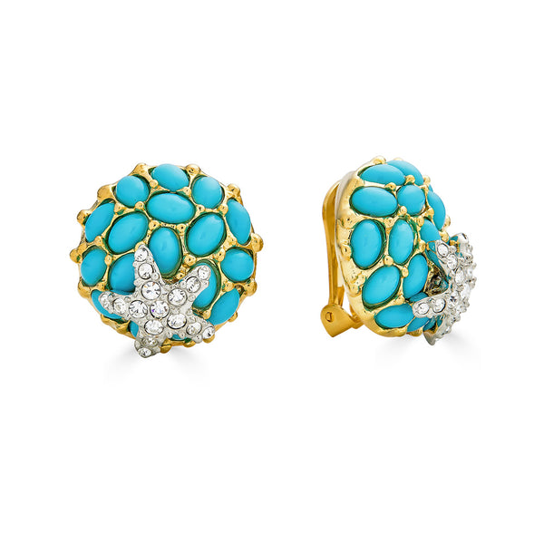 Earrings by Kenneth Jay Lane and more at HAUTEheadquarters.com