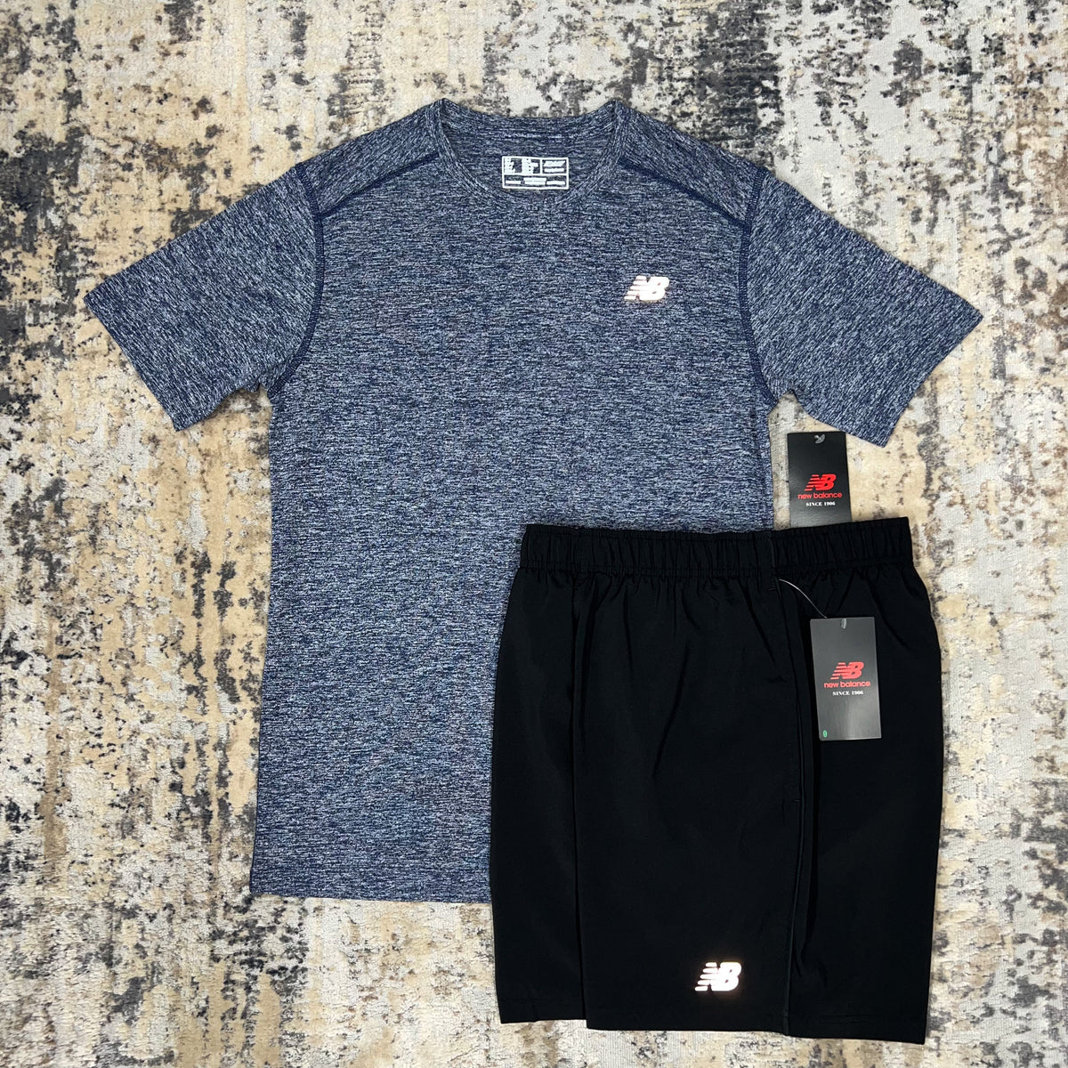 new balance short set