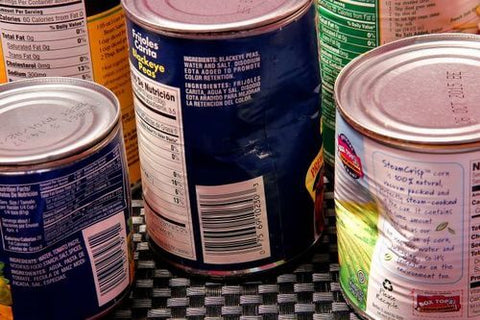 Canned vegetables should be rinsed to remove salt before feeding to your pet