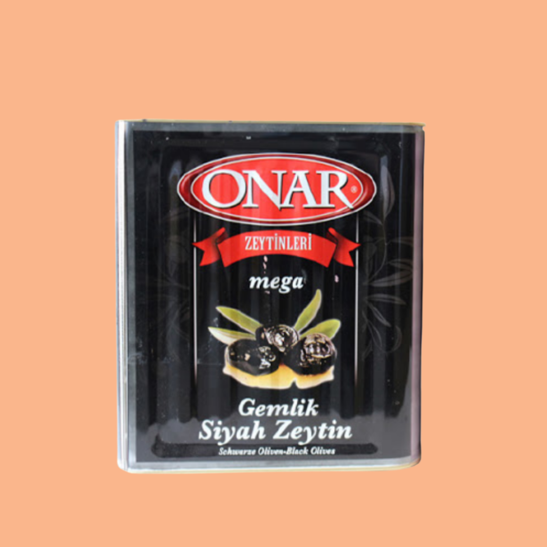 Gemlik Zeytin MEGA 10 kg (Black Olives) Baba G Wholesaler