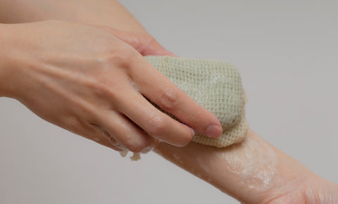 Gentle Exfoliating Soap Saver Pouch by Well Beings Supply