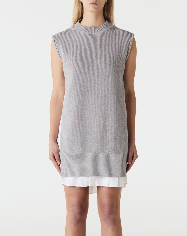 two : minds | Cotton Poplin X Cotton Knit Dress