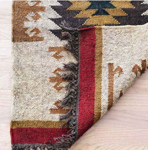 Kilim Jute Rug No. 3