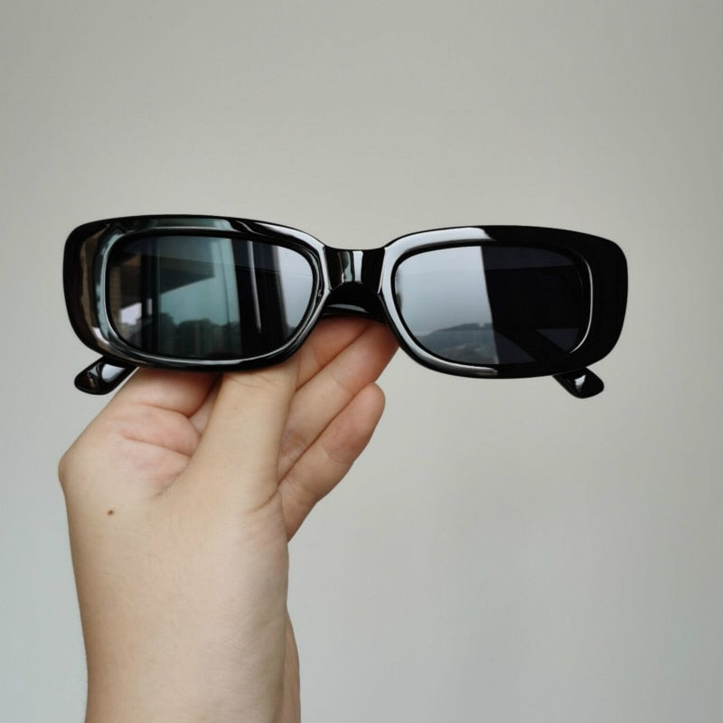 Retro UV400 Rectangle Aesthetic Women Sunglasses - Gifts for W
