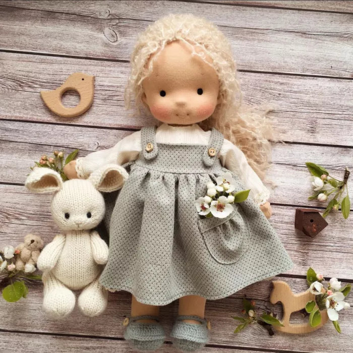 Cute Copper Coin Cotton Doll 20cm