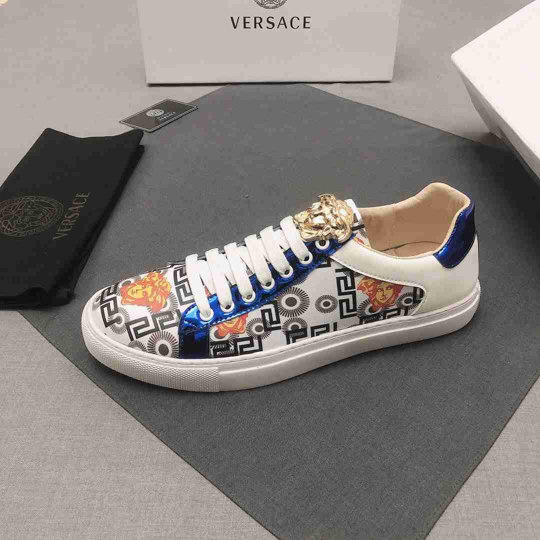 Versace men's 2021 New Fashion Casual Shoes Sneaker Sport Running Shoes 060903