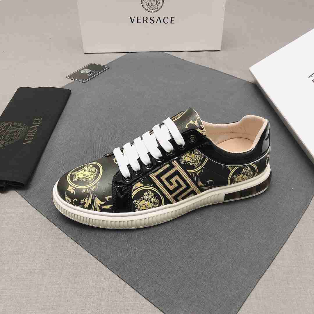 Versace men's 2021 New Fashion Casual Shoes Sneaker Sport Running Shoes 060903