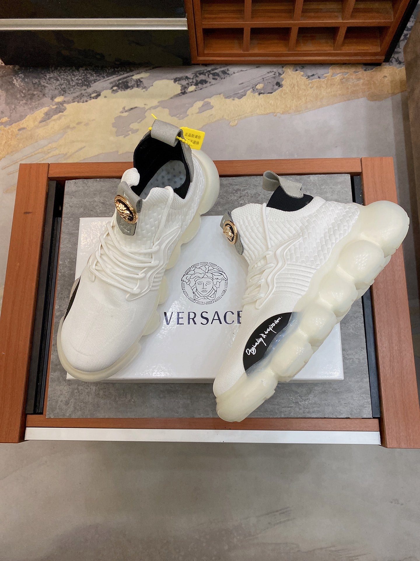 Versace 2021 Men's New Fashion Casual Shoes Sneaker Sport Ru