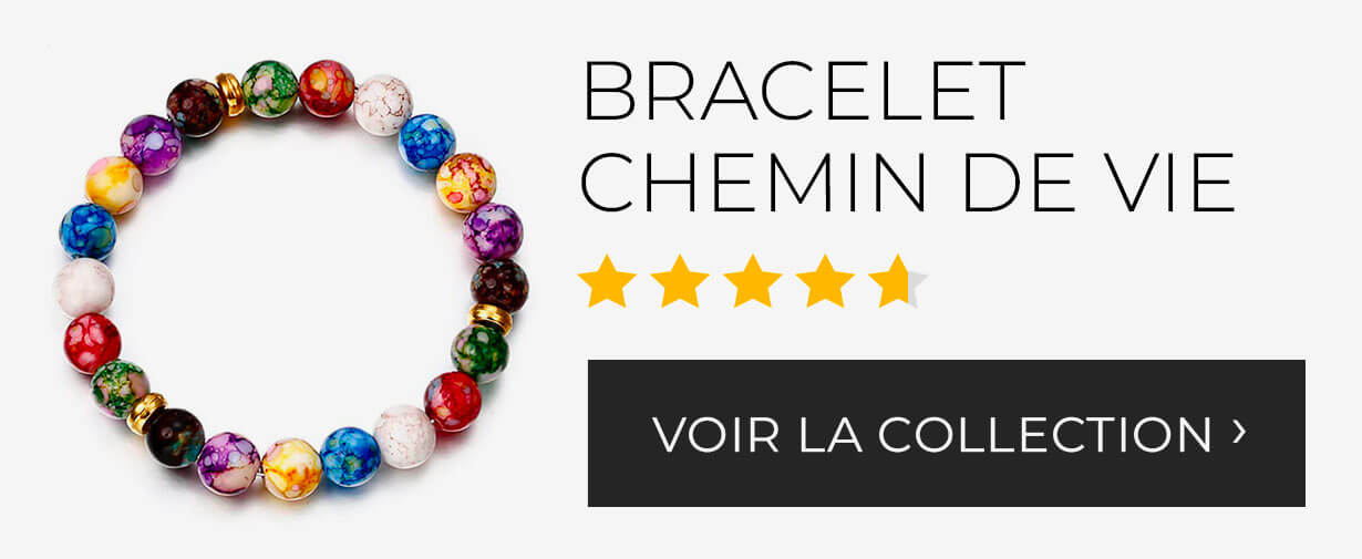 bracelet chemin de vie