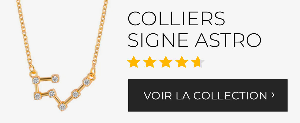 collier signe astrologique