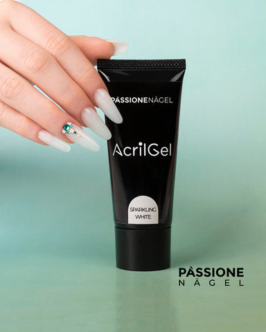 AcrilGel Sparkling White