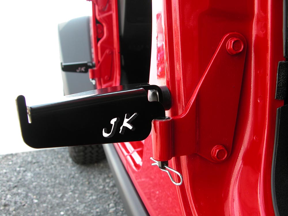 Foot Pegs for Jeep Wrangler JK Rear Only (2007-2018) | Skid Row Offroad