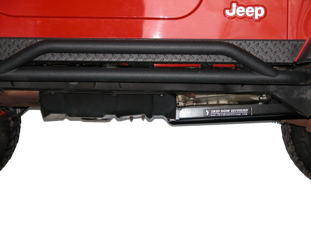 Jeep TJ Wrangler Engine/Transmission Skid Plate for  6-Cylinder (2003- 2006) | Skid Row Offroad