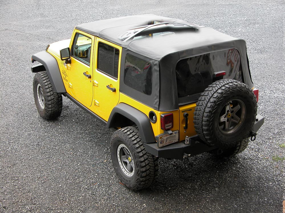 Top Prop for Jeep Wrangler JK 4-Door Rear Doors ONLY (2007-2018) | Skid Row  Offroad