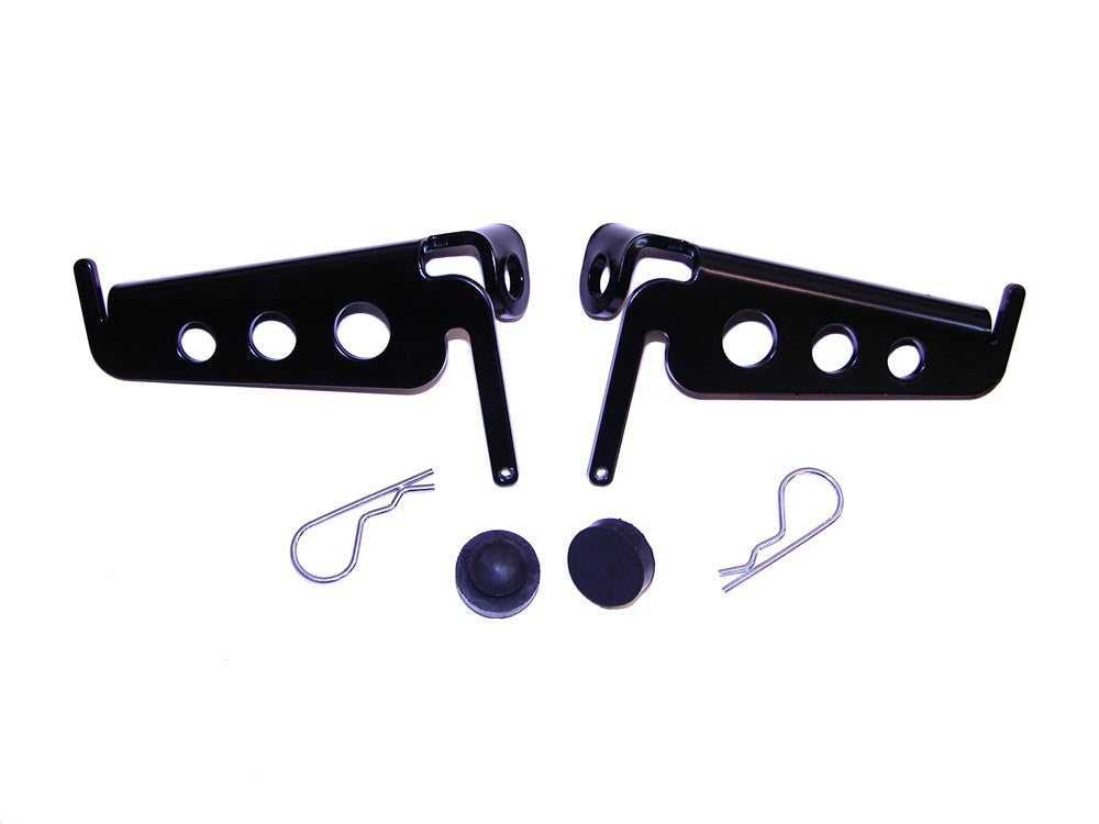 Foot Pegs for Jeep Wrangler CJ, YJ, TJ, and LJ | Skid Row Offroad