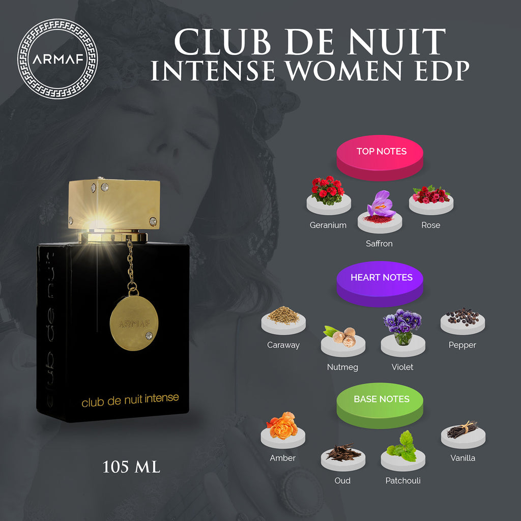 Armaf Club De Nuit Intense Eau De Parfum For Women 105ML – Armaf India