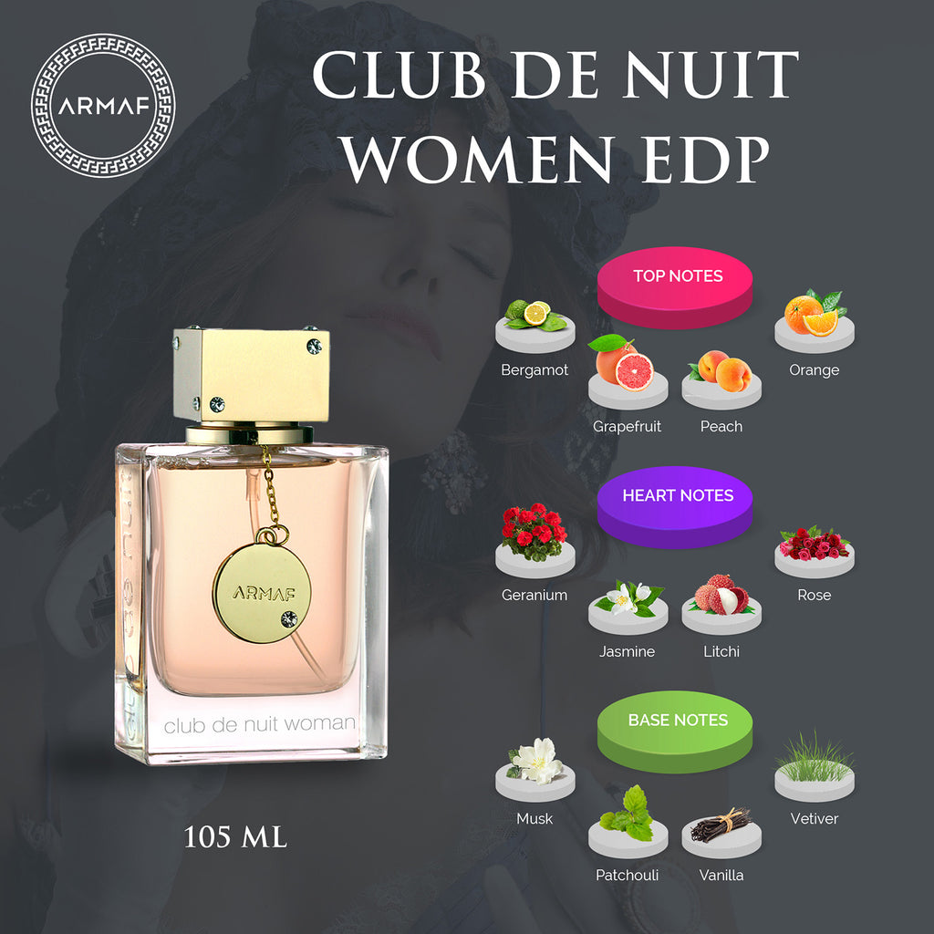 Armaf Club De Nuit Eau De Parfum For Women 105ML – Armaf India