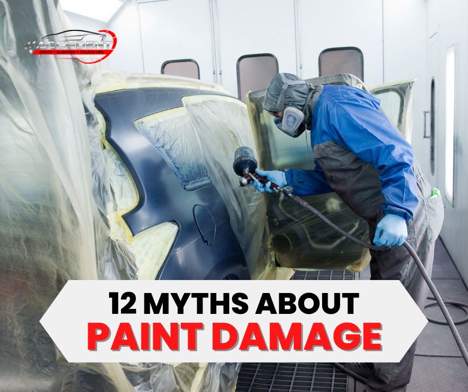 Paint Damage Myths that can Ruin your Car