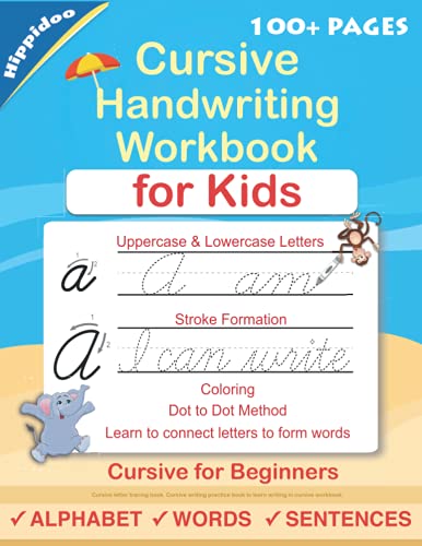 Handwriting Practice Book for Kids Silly Sentences: Penmanship Workbook Practice Paper for K, Kindergarten, 1st 2nd 3rd Grade for Improving Writing With Coloring Sheets and 100+ Blank Pages Ages 6-8 [Book]