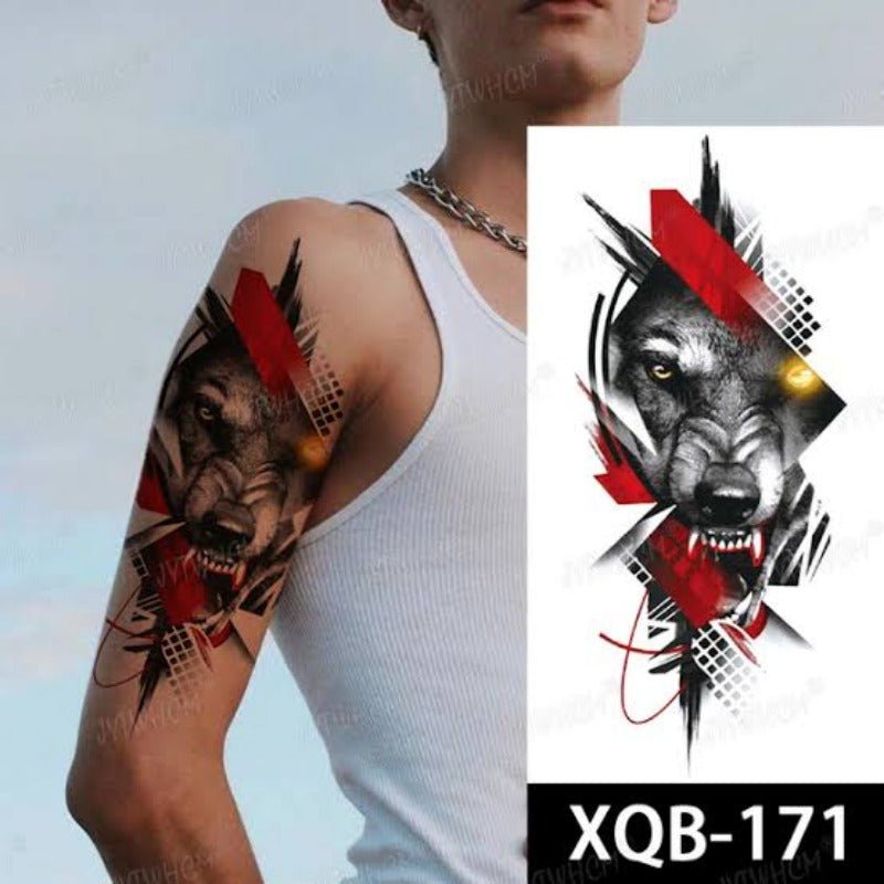 Skull Long Lasting Waterproof Tattoo Stickers  Temu