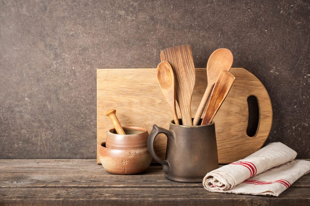 Ustensiles De Cuisine En Bois