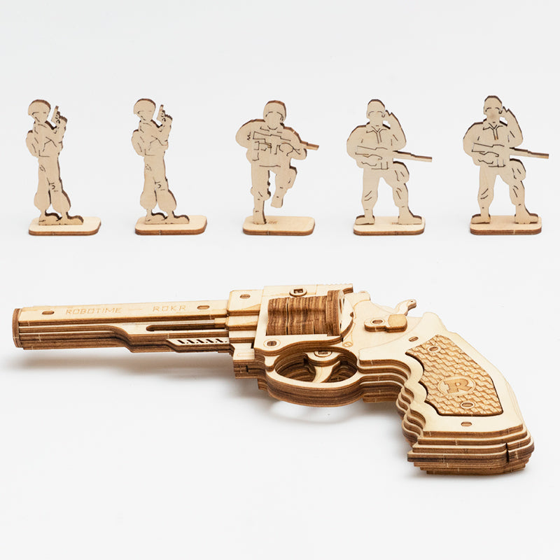 Puzzle 3D - Pistolet de justicier