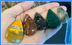 Handful of cabochons