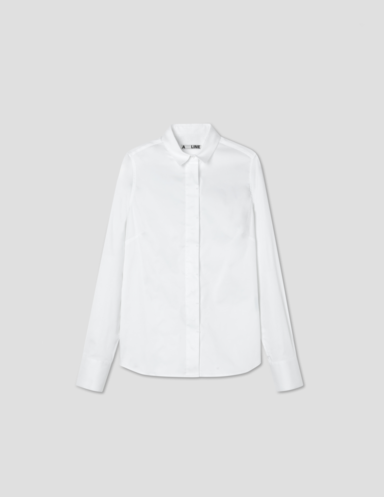 Fitted Pointed Collar Shirt product