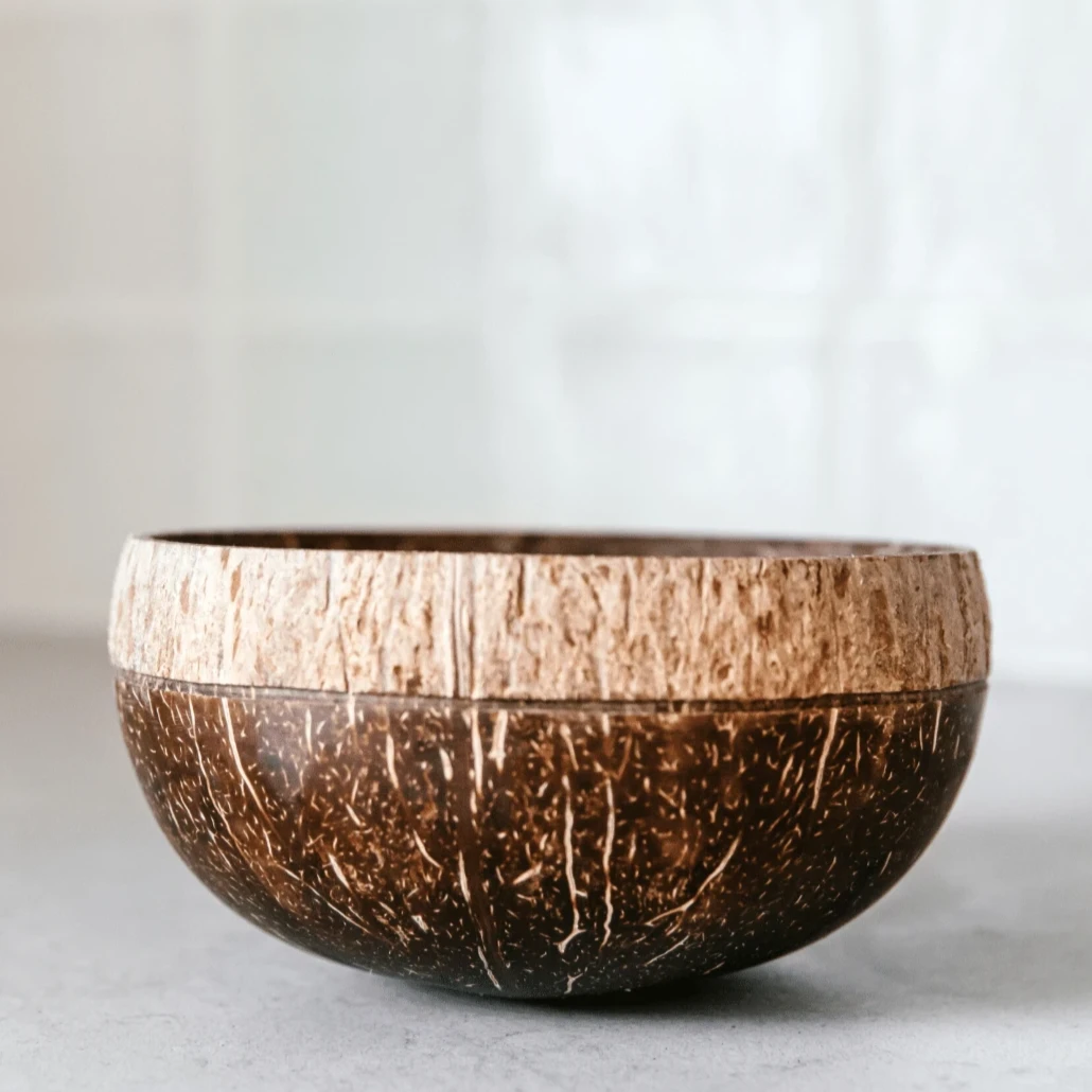 Buy Coconut Shell Soup Bowl an Spoon Online On Zwende