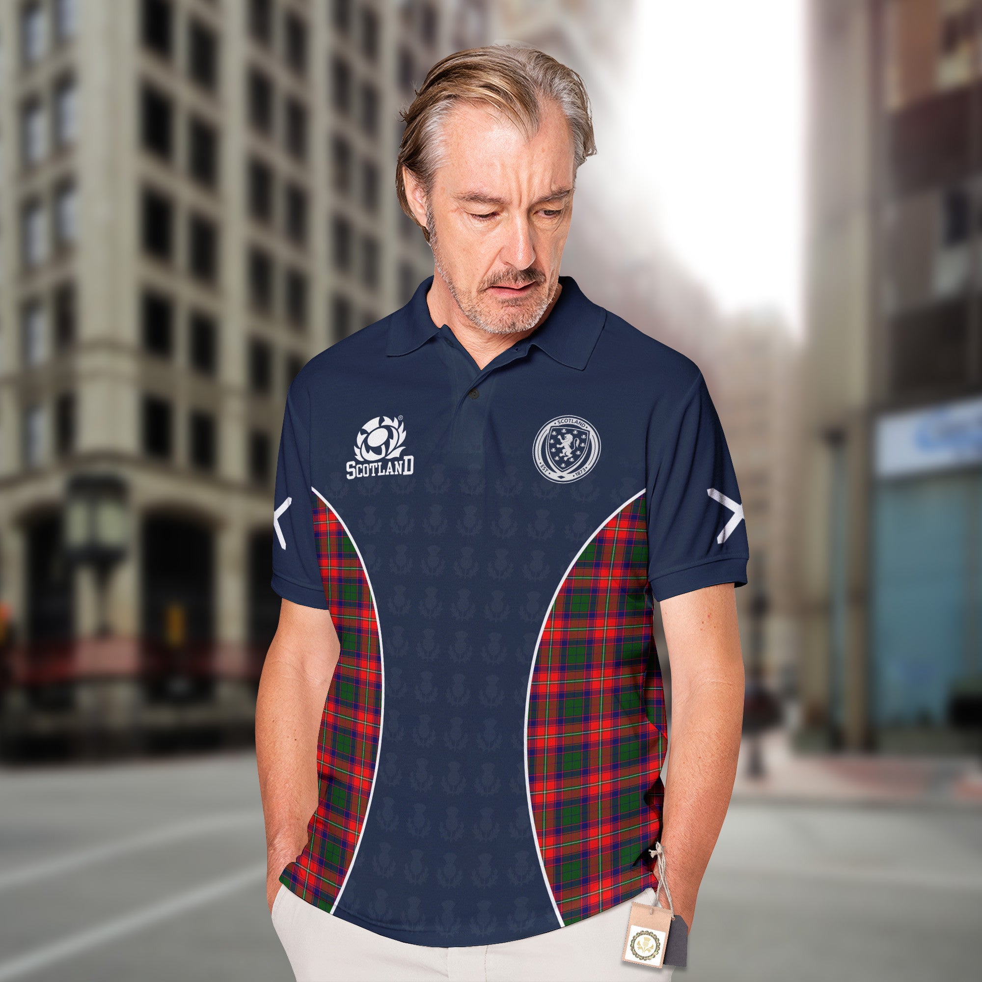 scotland-alba-and-scottish-tartan-haig-custom-shirt-for-men