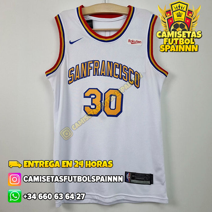 Camiseta NBA Stephen Curry De Los State Warriors Blanca 2019-2020 | sptc.edu.bd