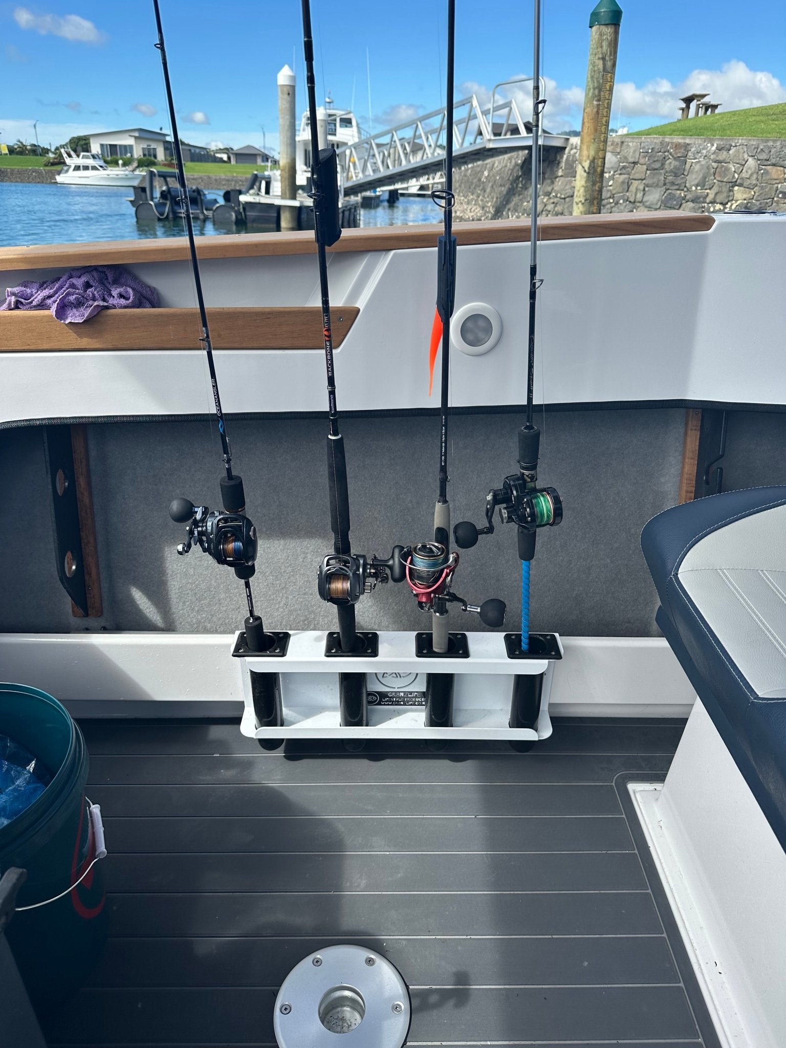 Katydid Fishing Products Triple Bay Box Rod Holders – Katydid