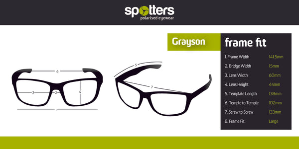 Spotters Grayson Frame Fit